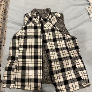 Reversible Sherpa vest